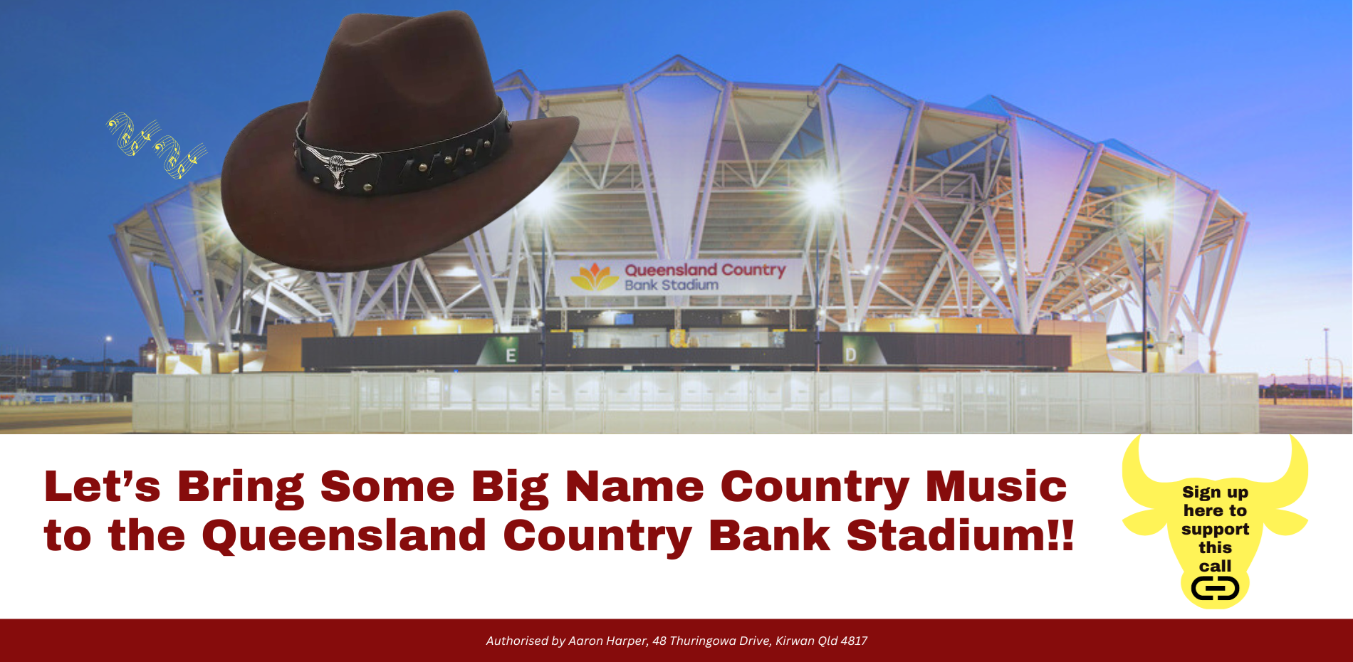 BRING COUNTRY TO QUEENSLAND COUNTRY BANK STADIUM Main Image